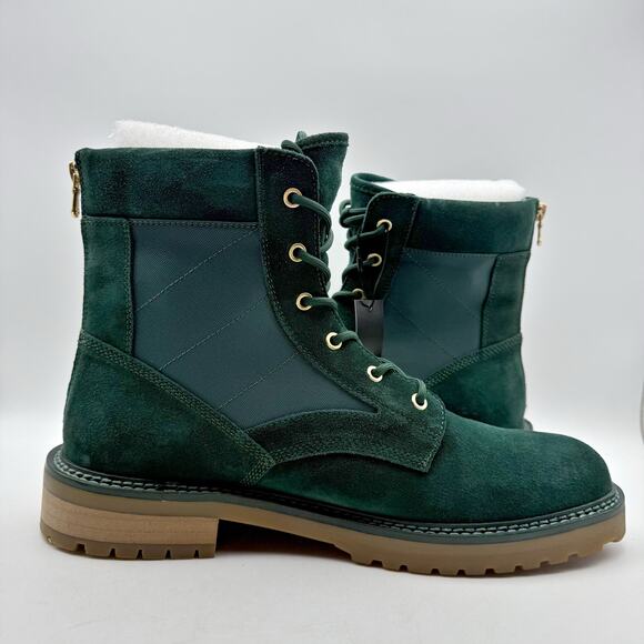 Saint Morta Mens Legion Ankle Boots US 12 Green Suede NIB main image 12